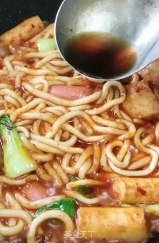 Hot and Sour Potato Noodles recipe