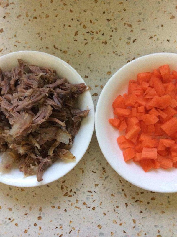 Carrot Pork Congee recipe