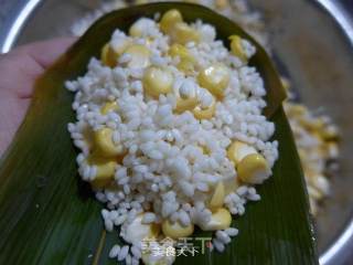 Sweet-scented Osmanthus Corn Kernels Glutinous Rice Dumplings recipe