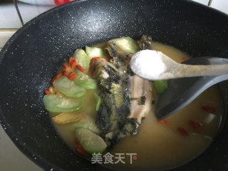 #trust之美# Ang Prickly Fish Loofah Soup recipe