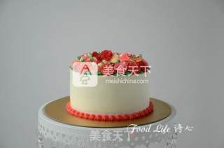 【korean Decorated Cake】 recipe