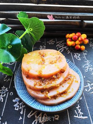 Osmanthus Lotus Rice recipe