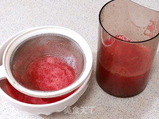 Cool and Refreshing in Summer. 【watermelon Milk Jelly】 recipe