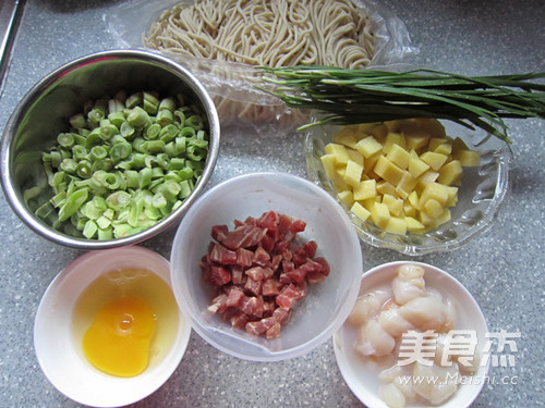 Seafood Marinated Noodles recipe