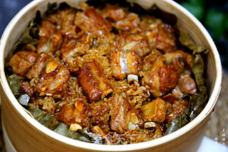 Steamed Ribs with Glutinous Rice recipe