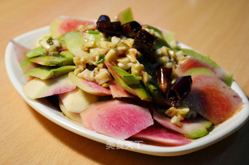 Cold Radish Skins-a Refreshing Appetizer recipe