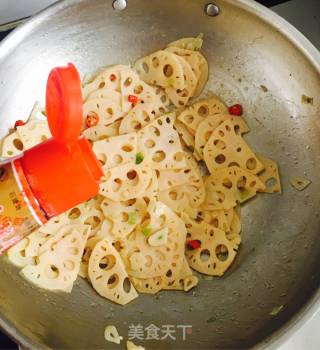 Fried Lotus Root Slices recipe