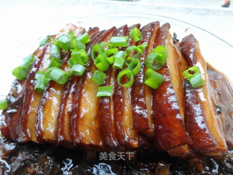 Mei Cai Kou Pork is Soft and Mellow recipe