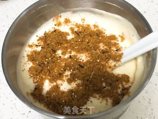 Seaweed Sesame Pork Floss Cake recipe