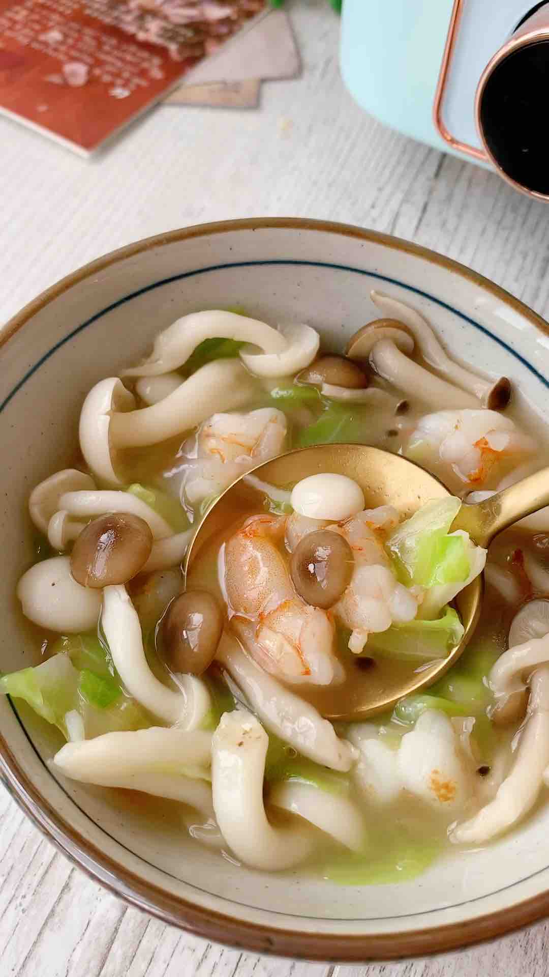 Shrimp and Mushroom Soup recipe