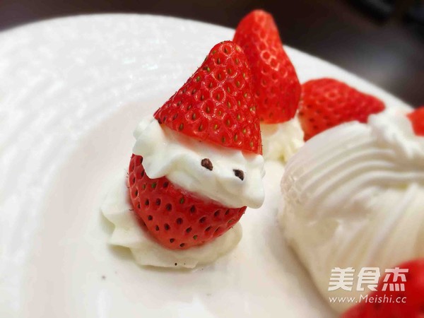 Strawberry Santa recipe