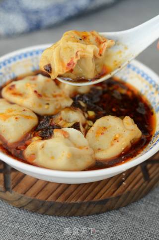 Sour Soup Shrimp Dumplings recipe