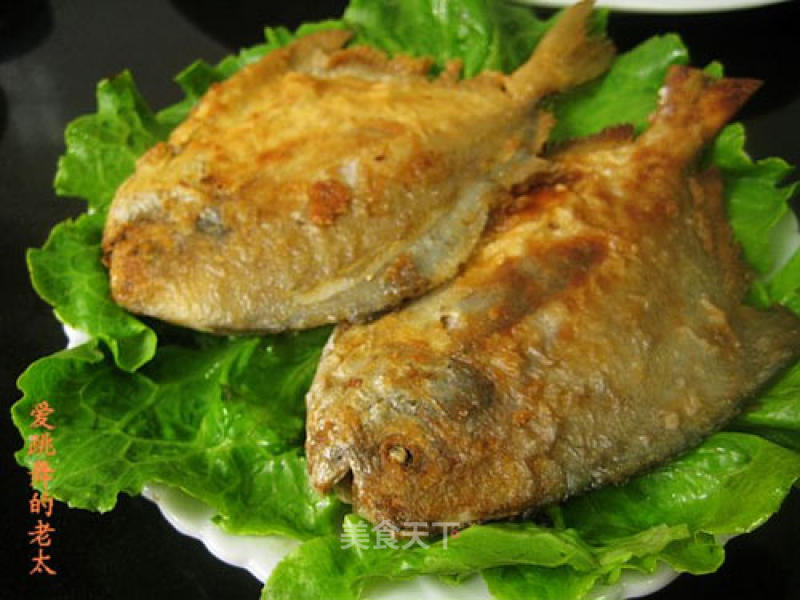 Dry Fried Pomfret recipe