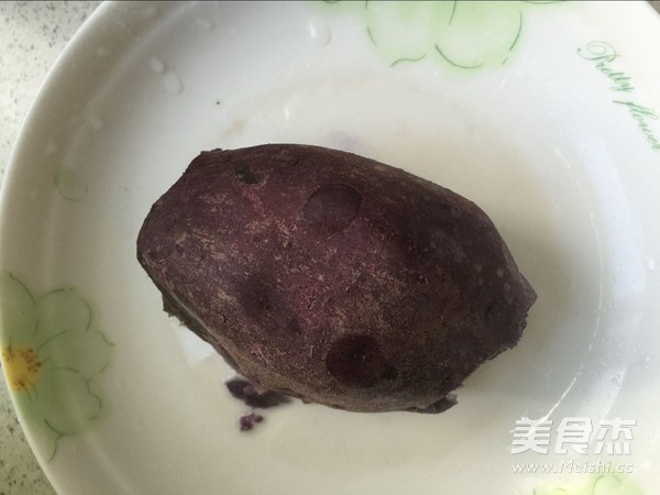 Purple Potato Yam Puree recipe