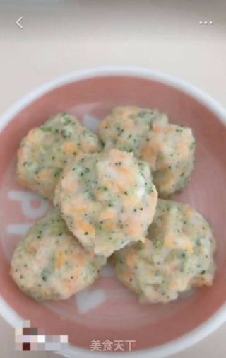 Squid and Vegetable Meatballs recipe