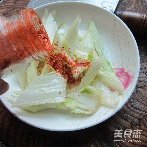 Pickled Cabbage Stem recipe