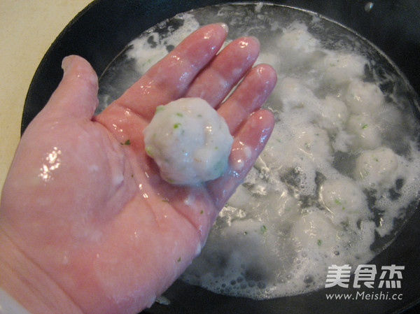 Homemade Grass Carp Balls recipe