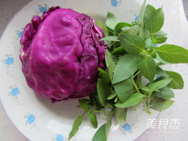 Nepeta Mixed with Red Cabbage recipe