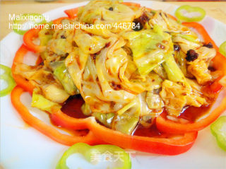 Stir-fried Cabbage with Spicy Sauce recipe