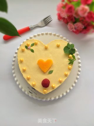 No-bake Mango Mousse Cake recipe