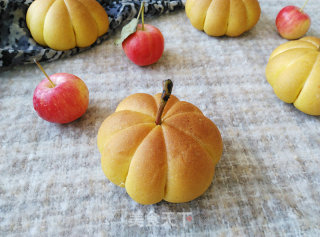 #柏翠大赛#imitation Pumpkin Bean Paste Bread recipe