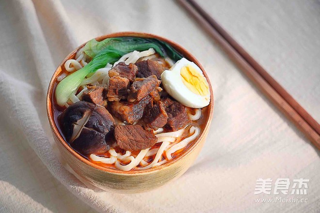 Braised Beef Noodles recipe