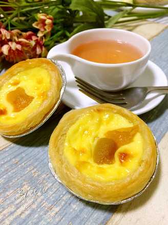 Yellow Peach Egg Tart recipe