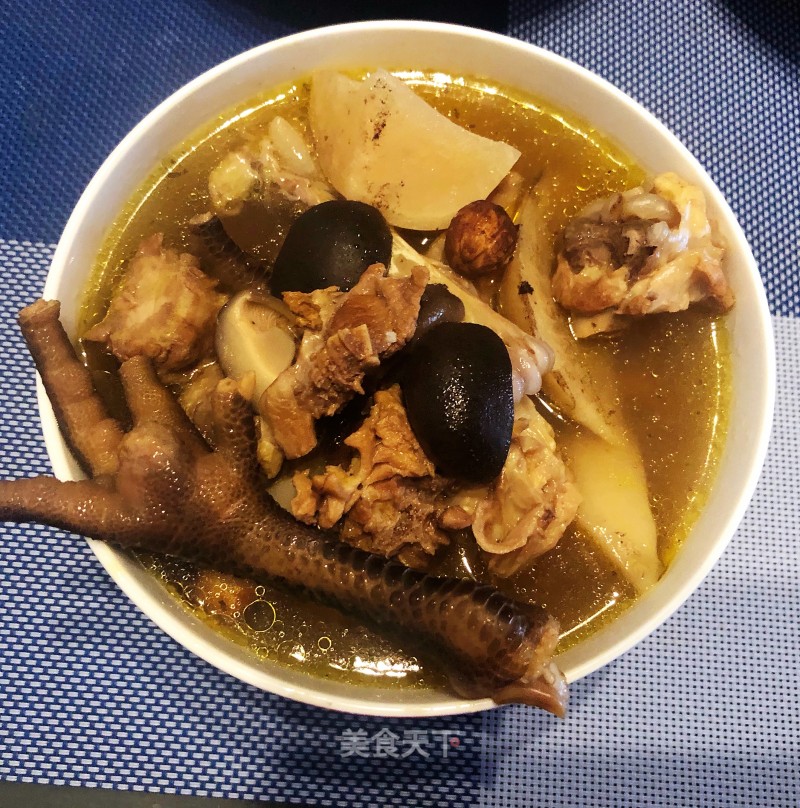 Radish Chicken Soup recipe