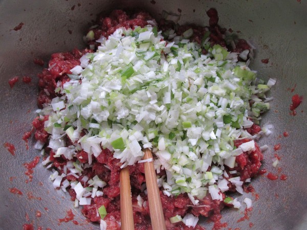 Beef Scallion Dumplings recipe