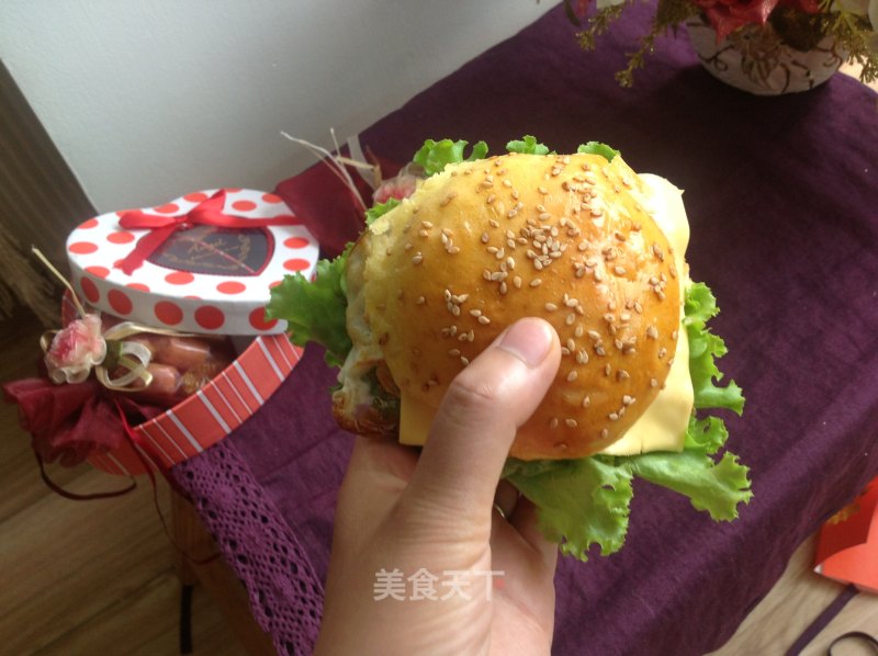 Teriyaki Pork Chop Burger