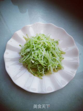 Sweet and Sour Green Radish recipe