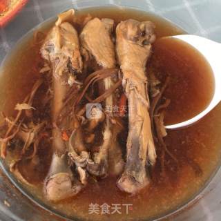 Steamed Chicken with Mushrooms recipe