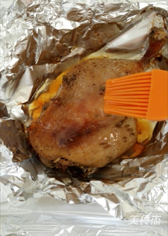 Roasted Duck Leg in Honey Sauce recipe