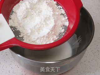 Tanabata Valentine's Day [cheese Cake Roll with Hearts in Love] recipe