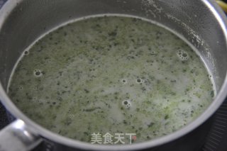 Refreshing Mint Pea Cream Soup recipe