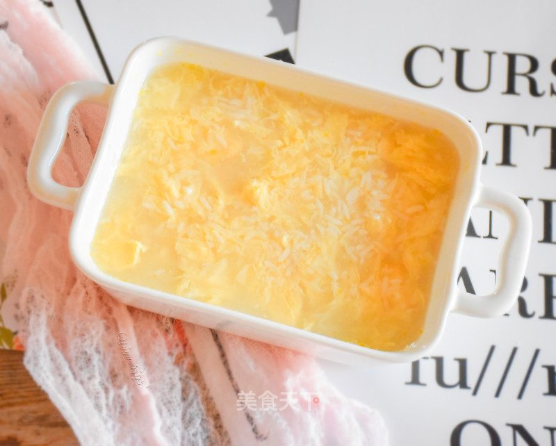 Fragrant Rice Wine Egg Flower Soup recipe