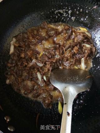 Stir-fried Cauliflower with Beef recipe