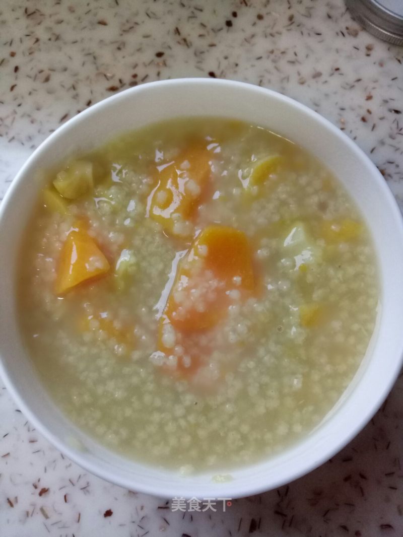 Congee# Sweet Potato Chestnut Porridge recipe