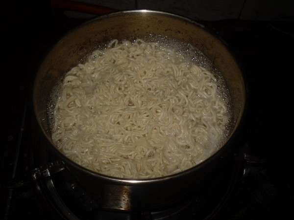 Yellow Noodles with Abalone Sauce in Aging Vinegar recipe