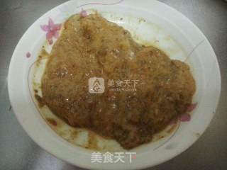 Fried Chicken Steak with Private Sauce recipe