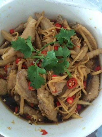 Cold Chicken Feet recipe