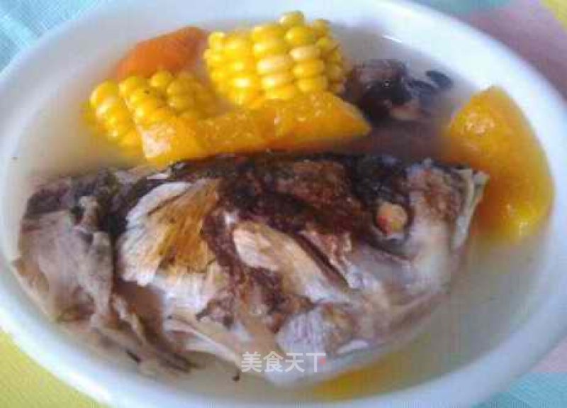 Fish Head Papaya Corn Soup recipe