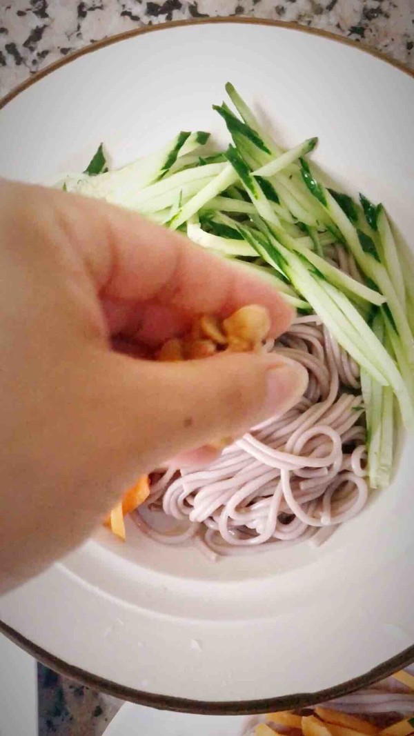 Beef Joe Mai Cold Noodles recipe
