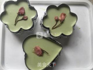 Sakura Matcha Mousse recipe