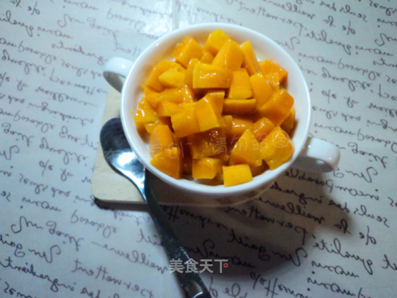 Mango Double Skin Milk My Favorite Sister Lanlan recipe