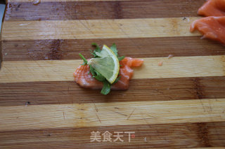 Salmon Vegetable Roll recipe