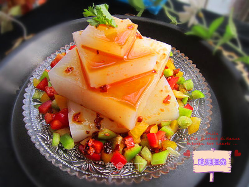 A Beauty Meal Made by A Soymilk Machine-pork Skin Jelly recipe