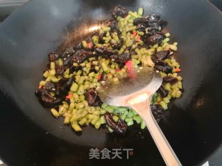 Fungus Long Bean recipe