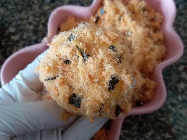 Pork Floss Cake recipe