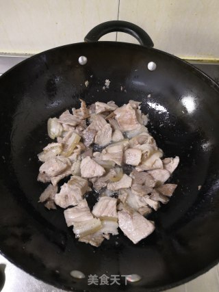 Stir-fried Pork with Homemade Chili recipe